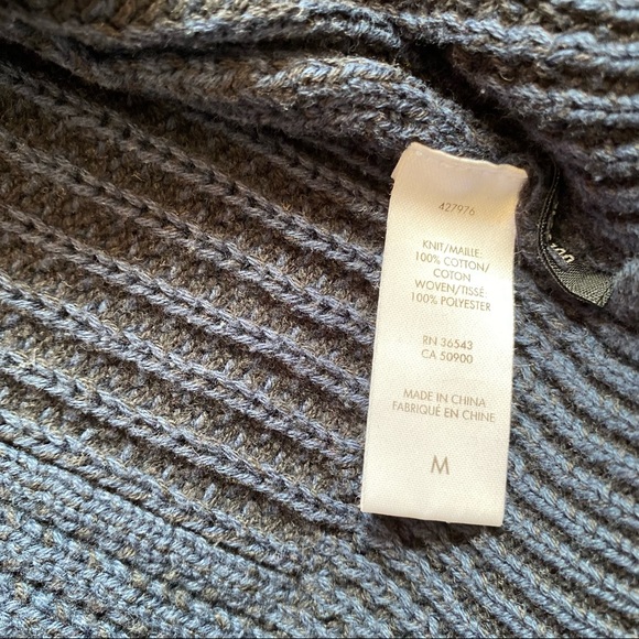 Calvin Klein men’s ribbed knit cardigan sweater. Size Medium - Picture 10 of 11